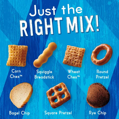 Chex Mix Traditional Original Recipe Snack Mix Family Size 13.5 oz 4 Pack