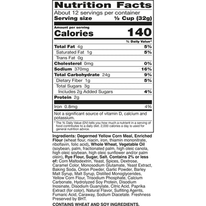 Chex Mix Traditional Original Recipe Snack Mix Family Size 13.5 oz 4 Pack