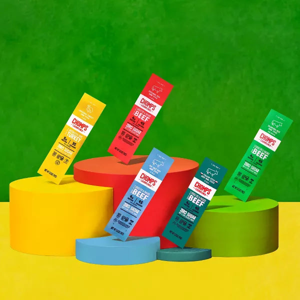 Chomps Chomplings Original Beef Mini Sticks
