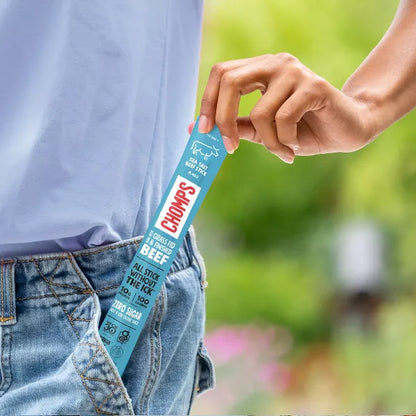 Chomps Sea Salt Beef Sticks, 9.2oz/8ct.
