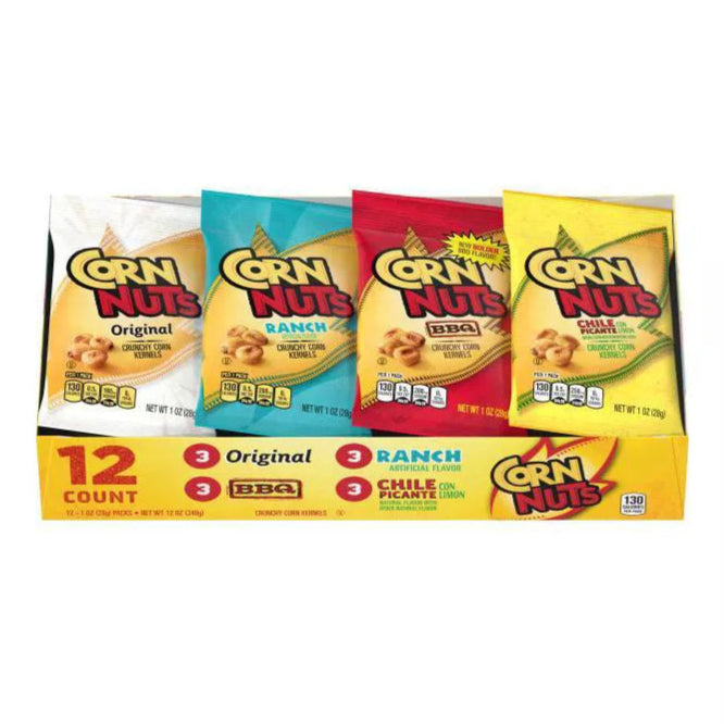 Corn Nut Variety Pack, 12oz.