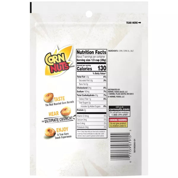 Corn Nuts Original, 7oz.