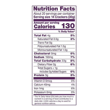 Crunchmaster Multi-Grain Crunchy Baked Rice Cracker 4-Seed, 21 oz.