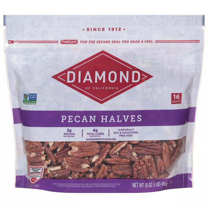 Diamond of California Pecan Halves, 16oz.
