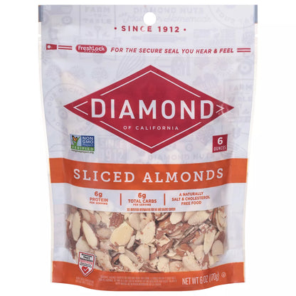Diamond of California Sliced Almonds, 6oz.