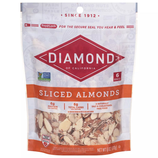 Diamond of California Sliced Almonds, 6oz.