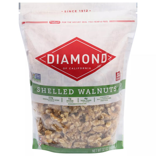Diamond Shelled Walnuts, 2lb.
