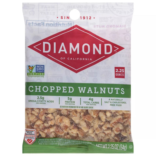 Diamond Walnuts Chopped, 2.25oz.