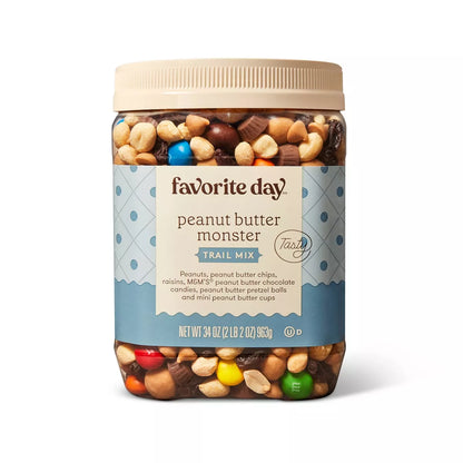  Favorite Day Peanut Butter Monster Trail Mix, 34oz
