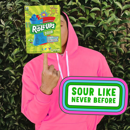 Fruit Roll-Ups Sour Fruit Snacks Variety Pack 15 oz 30 Count