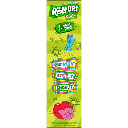 Fruit Roll-Ups Sour Fruit Snacks Variety Pack 15 oz 30 Count