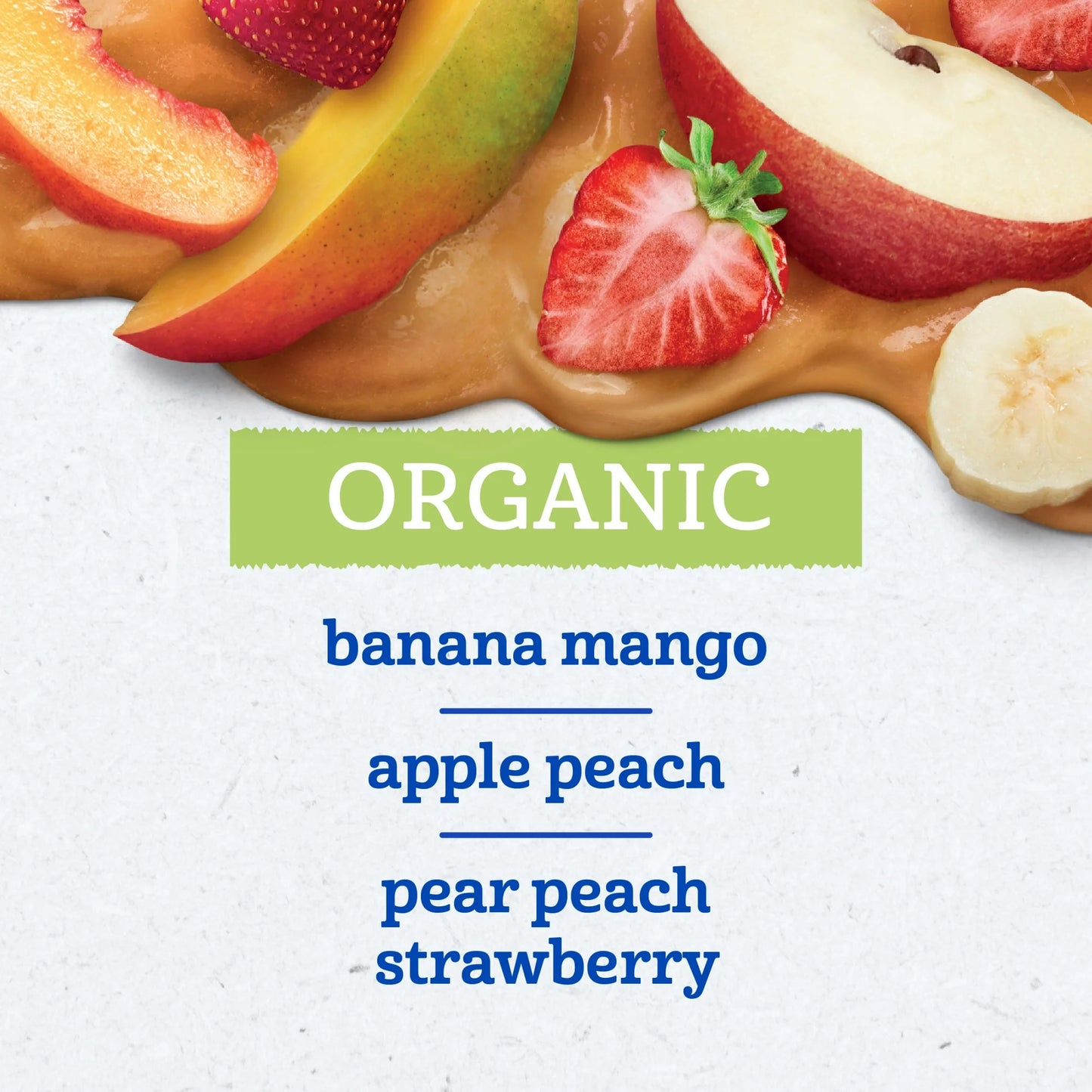 Gerber Organic Fruit Favorites Baby Puree Pouches,
9 Pack