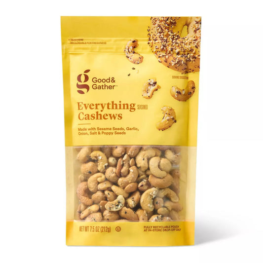 Good & Gather Everything Seasoned Cashews, 7.5oz