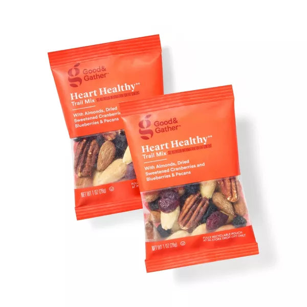 Good & Gather Heart Healthy Trail Mix, Multipack 10oz/10ct.
