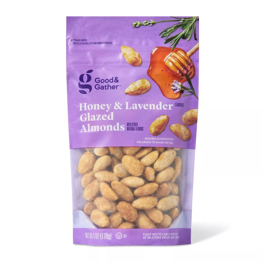 Good & Gather Honey & Lavender Glazed Almonds, 6oz.