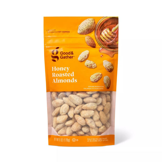 Good & Gather Honey Roasted Almonds, 6oz.