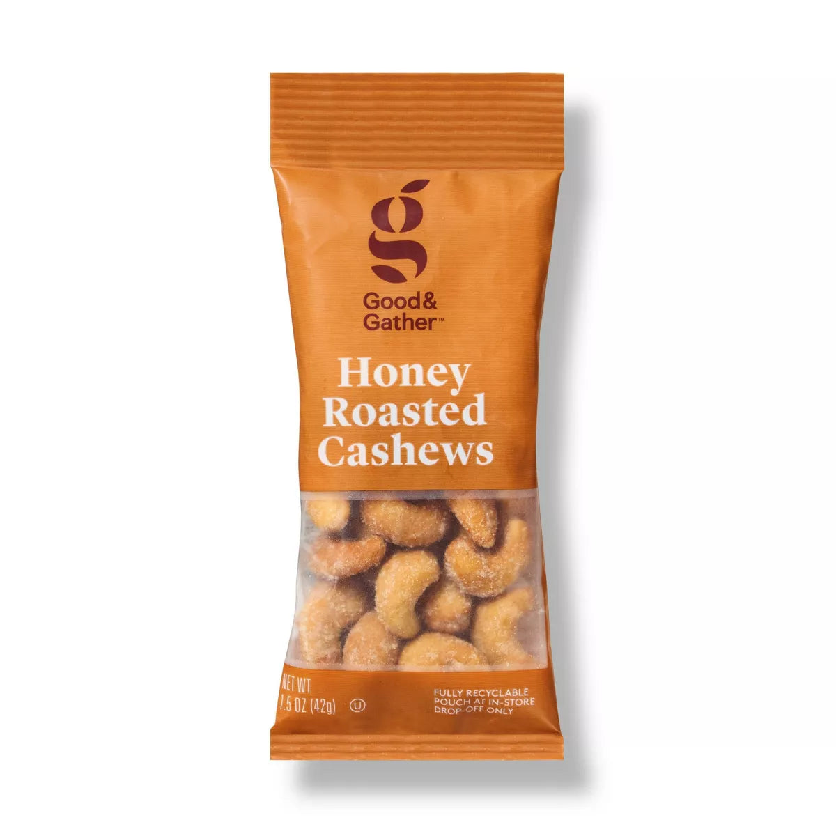 Good & Gather Honey Roasted Cashews, 1.5oz.