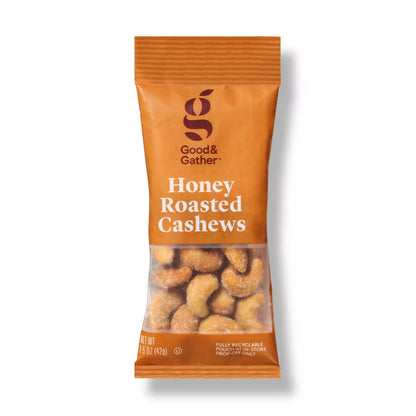 Good & Gather Honey Roasted Cashews, 1.5oz.