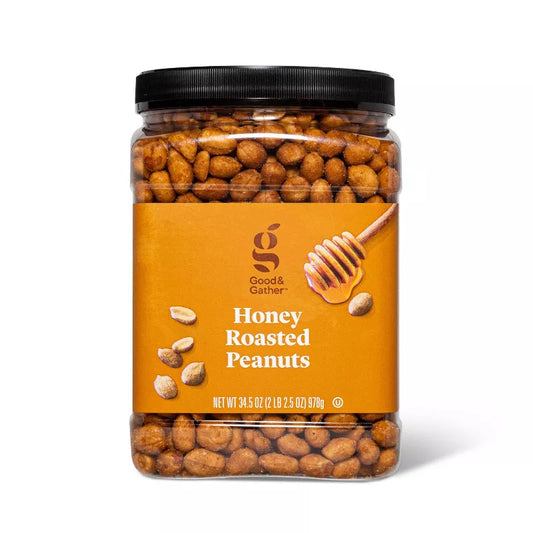 Good & Gather Honey Roasted Peanuts, 34.5oz.