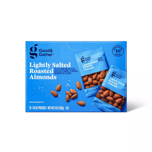 Good & Gather Lightly Salted Roasted Almonds, 10ct.