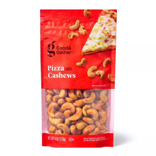 Good & Gather Pizza Flavored Cashews, 6oz.