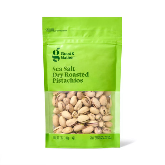 Good & Gather Sea Salt Roasted Pistachios, 7oz.