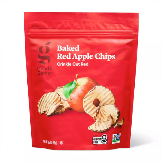 Good & Gather Baked Red Apple Chips, 3.5oz.