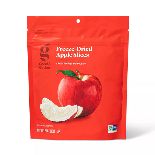 Good & Gather Freeze Dried Apple Slices, 1.25oz.