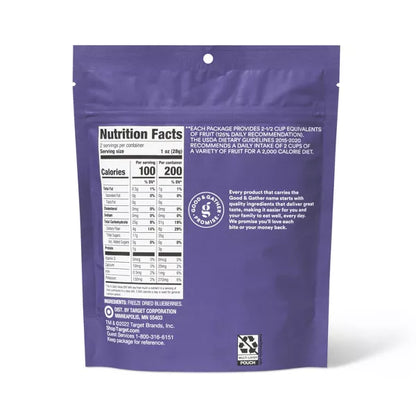 Good & Gather Freeze Dried Blueberries, 2oz.