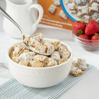 Great Value Frosted Bite Size Shredded Wheat Cereal, 24 oz