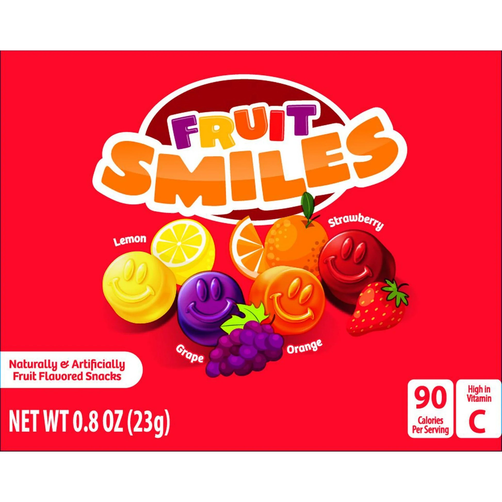 Great Value Fruit Smiles Original Fruit Snacks 17.6 oz 22 Count