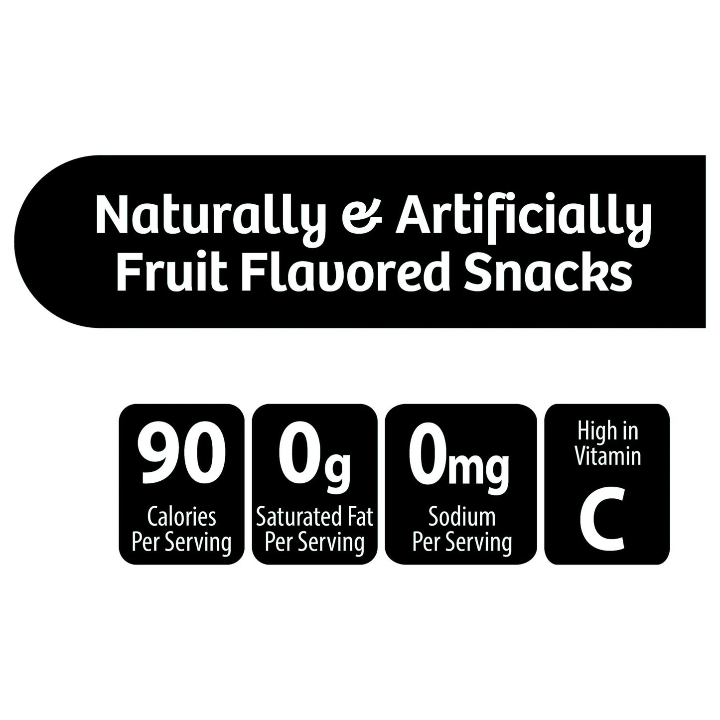 Great Value Fruit Smiles Original Fruit Snacks 32 oz 40 Count