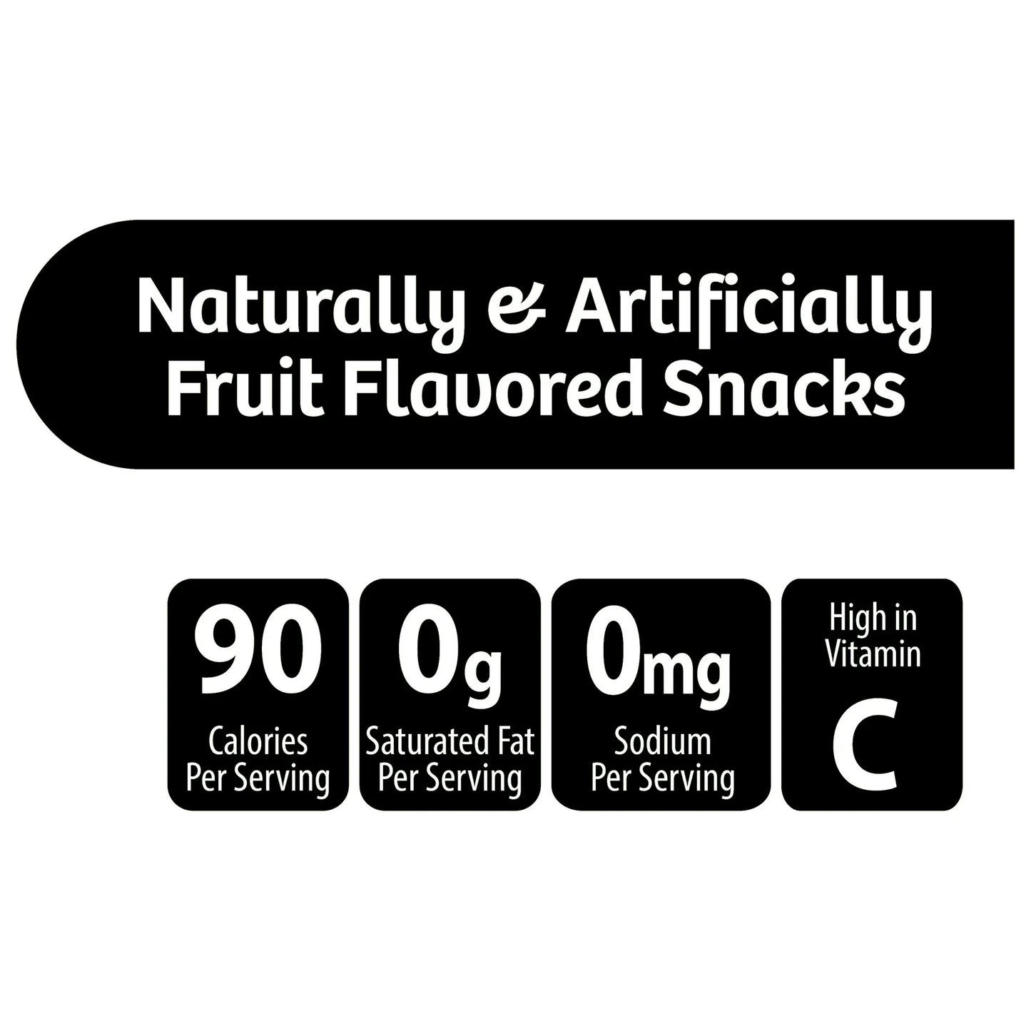 Great Value Fruit Smiles Snacks Tangy Flavor 32 oz 40 Count