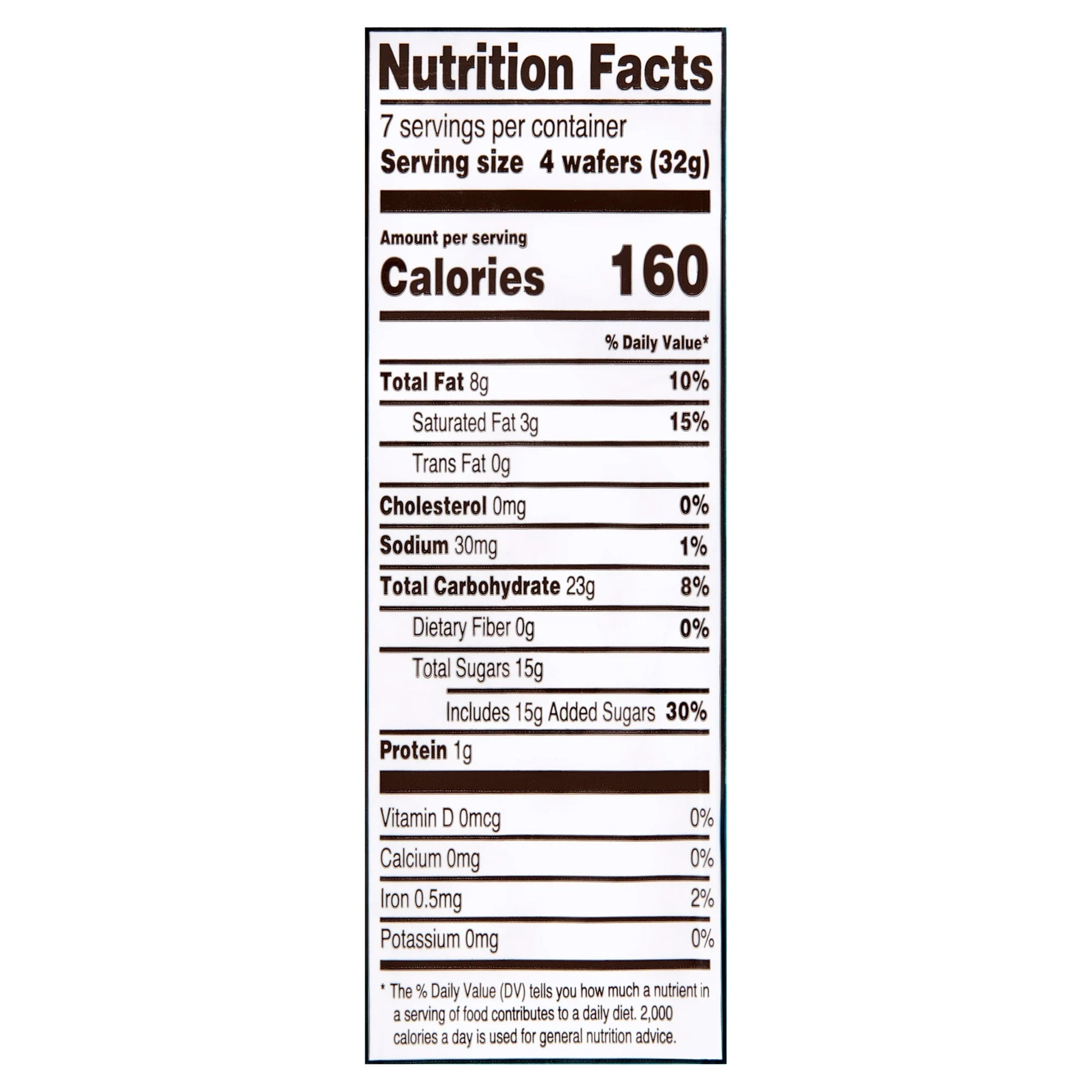 Great Value Strawberry Flavor Wafer Cookies, 8 oz