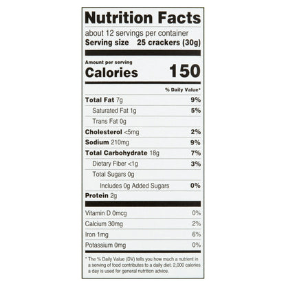 Great Value White Cheddar Cheese Crackers, 12.4 oz