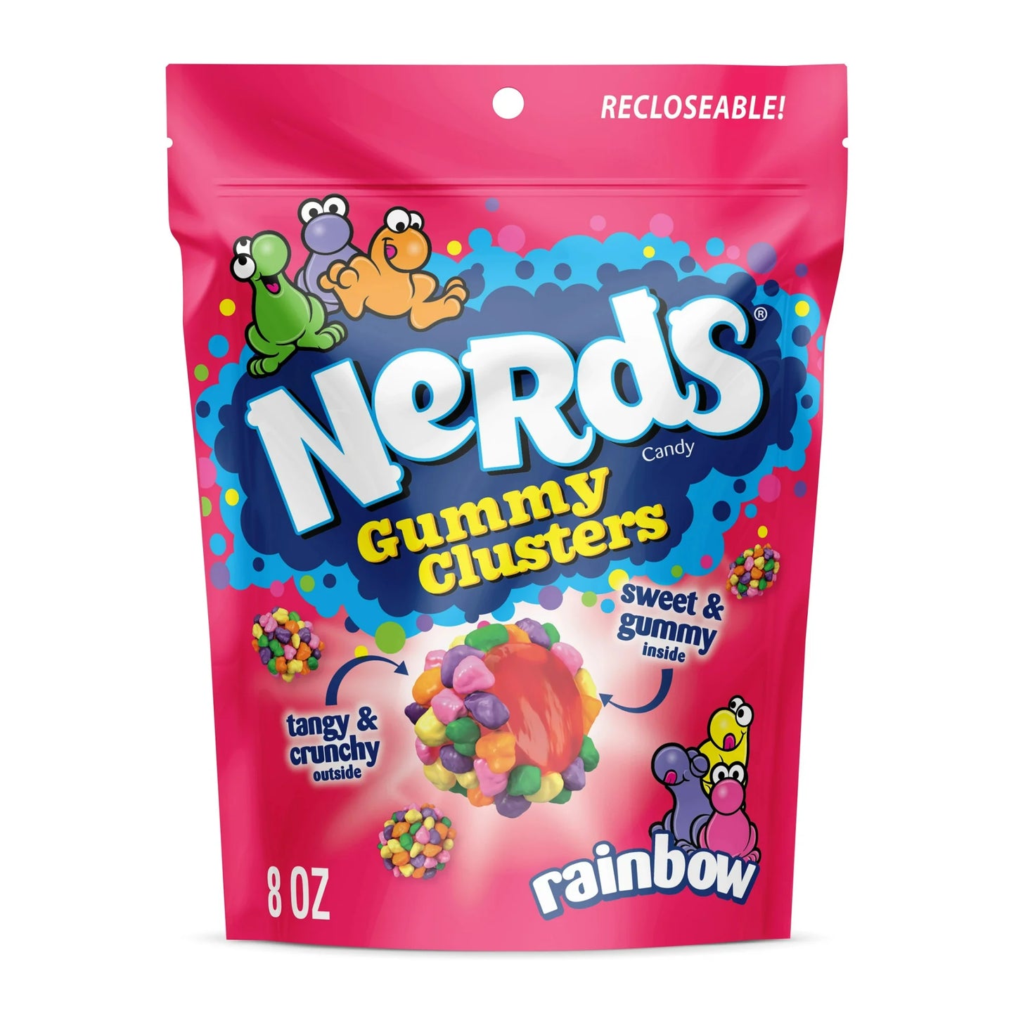 Gummy Candy Variety Bundle HARIBO NERDS Trolli Mix 50.8 oz