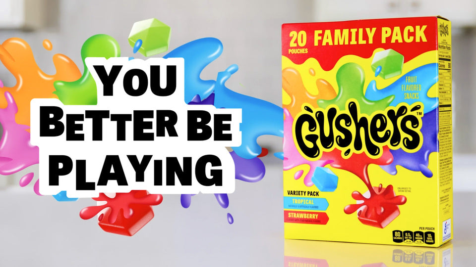 Gushers Tropical and Strawberry Fruit Flavored Snacks 12 Pouches