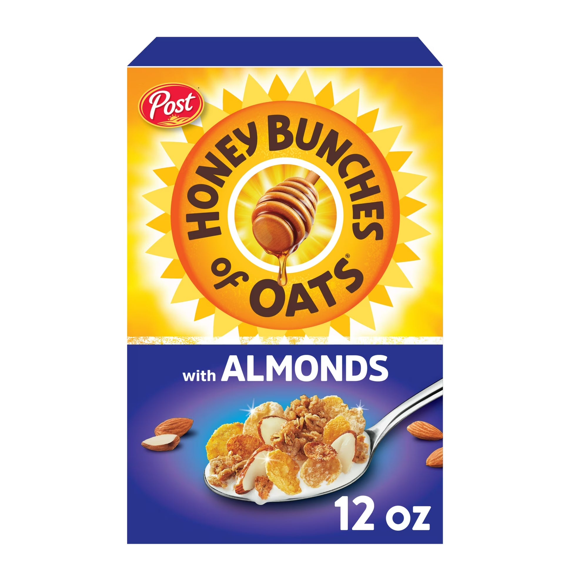 Honey Bunches of Oats with Almonds Breakfast Cereal