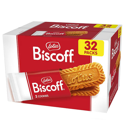 Lotus Biscoff Cookies, 32 ct./2 pk.