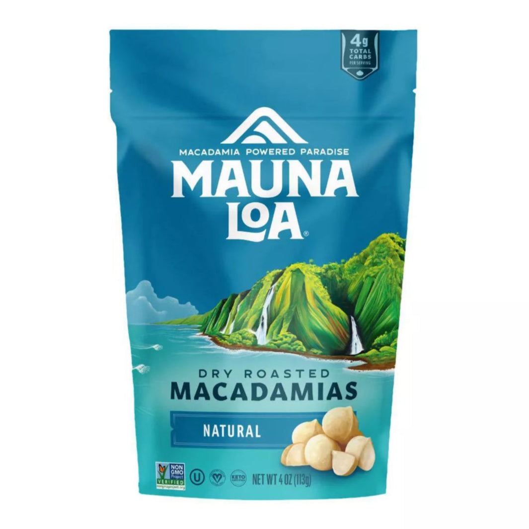 Mauna Loa Natural Macadamia Nuts, 4oz.