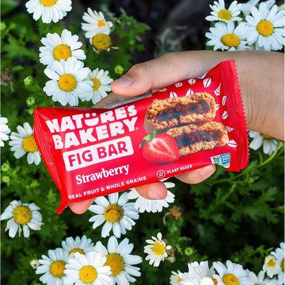 Nature’s Bakery Whole Wheat Strawberry Fig Bars Kosher 10 Twin Packs, 20 oz