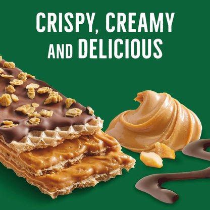 Nature Valley Wafer Bars, Peanut Butter Chocolate 5 Bars, 6.5 oz (3 pack)