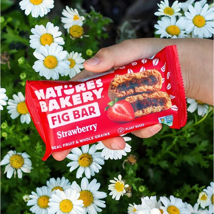 Nature's Bakery Whole Wheat Fig Bar Strawberry, 2 oz Twin packs, 10 Count