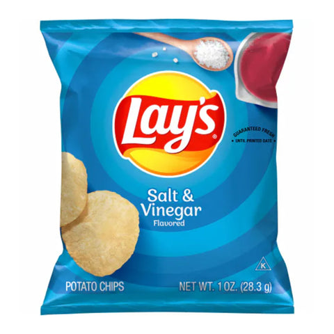 Frito Lay - Lay's Salt & Vinegar, Chips 1 oz.