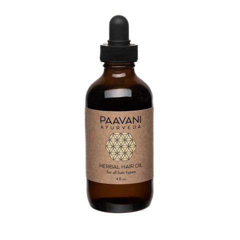 Paavani Ayurveda - Organic Herbal Hair Oil for All Hair Types 4 oz.