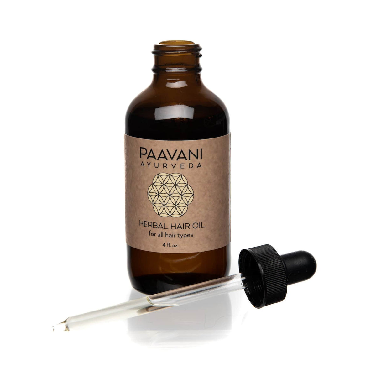 Paavani Ayurveda - Organic Herbal Hair Oil for All Hair Types 4 oz.