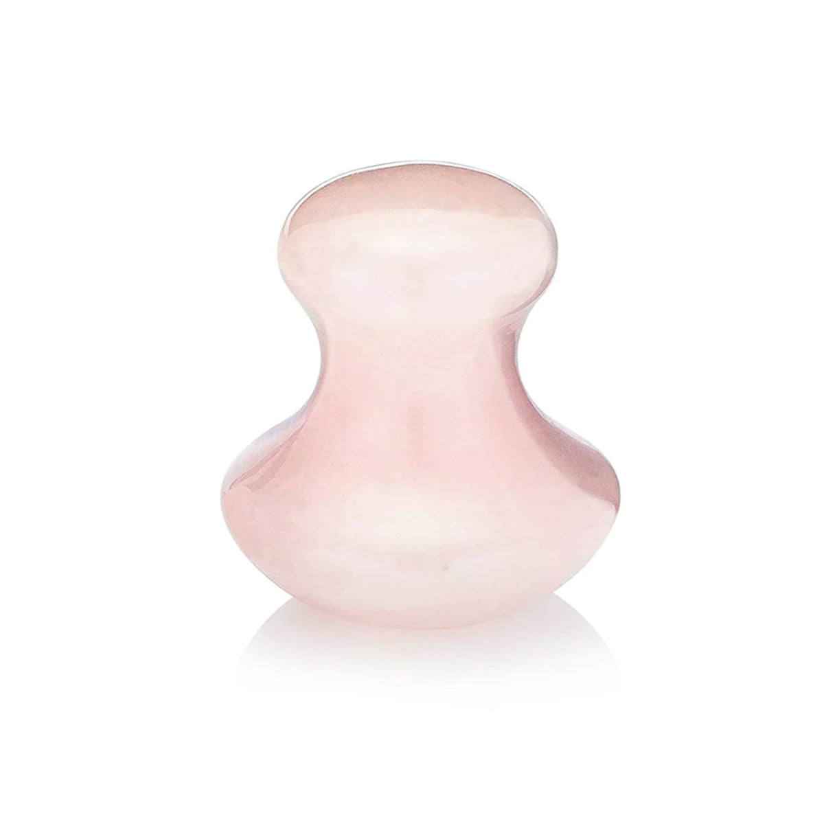 Paavani Ayurveda - Rose Quartz Facial Tool, Hand-Carved and Polished Massage Tool, Face and Eye