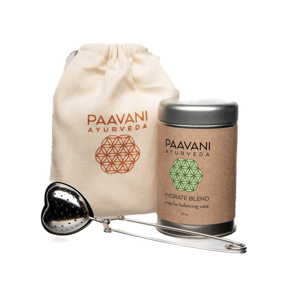 Paavani Ayurveda - Your Herbal Tea Ritual Kit Ayurvedic Organic Herbal Tea Blends