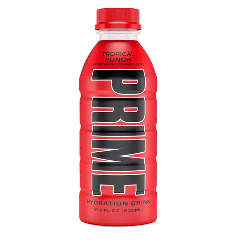 Prime Hydration Drink Tropical Punch, Sports Drink 16.9 oz.