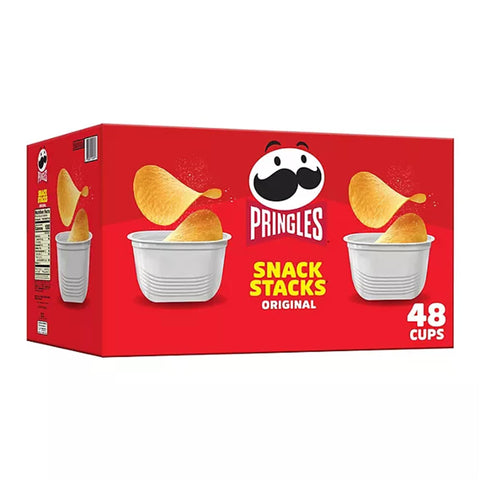 Pringles Original Snack Stacks, Potato Chips, 48 ct.